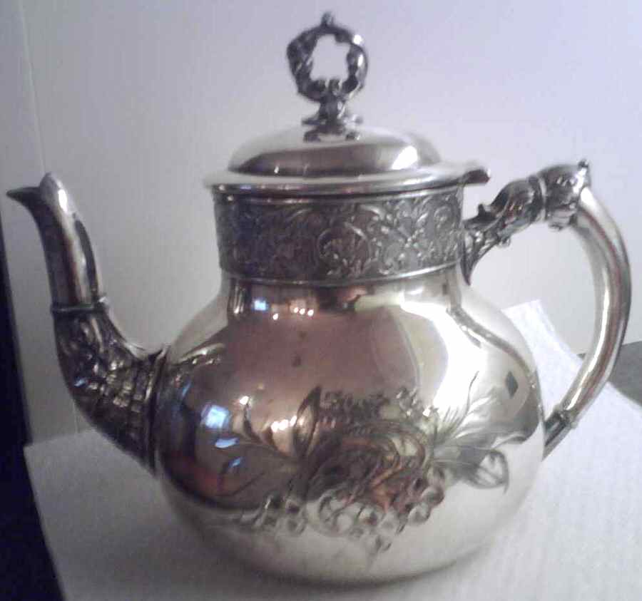 2014 (Silverplate, Hollowware) Teapot by Homan-1