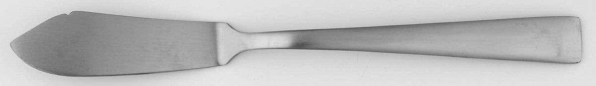 Catalina (Stainless) Flat Handle Master Butter Knife by Hampton Silversmiths-1