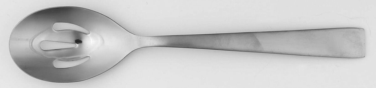 Catalina (Stainless) Pierced Tablespoon (Serving Spoon) by Hampton Silversmiths-1