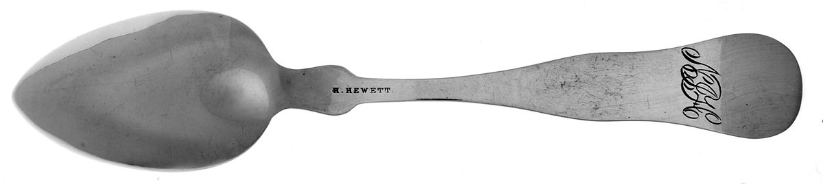 Coin Silver Flatware Teaspoon by Herman Hewett-2
