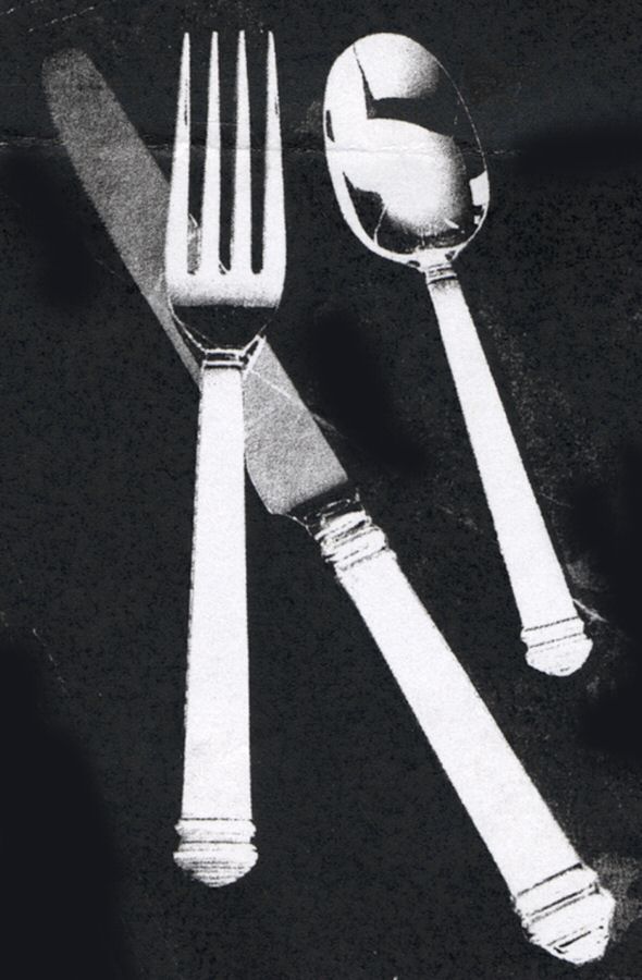 Roma (Silverplate) Fork by Horchow-1