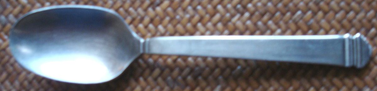 Roma (Silverplate) Place/Oval Soup Spoon by Horchow-1