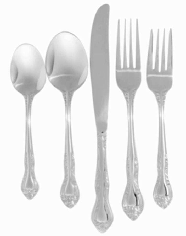 Megan (Stainless) Fork by Home Accents-1