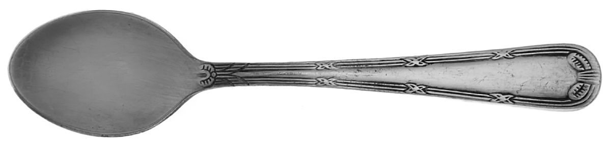 Kreuzband (Silverplate) Teaspoon by Hepp-1