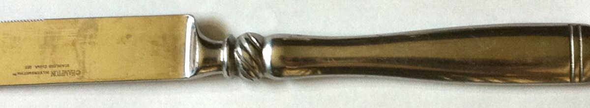 HSV164 (Stainless) New French Hollow Knife by Hampton Silversmiths-1