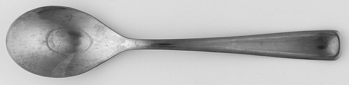 HSV167 (Stainless) Place/Oval Soup Spoon by Hampton Silversmiths-1