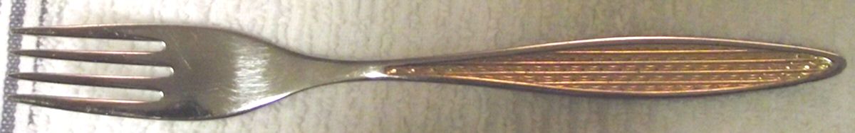 H2S3 (Stainless, Gold Accent) Fork by Hercules-1