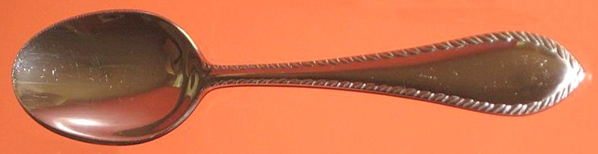 HSV169 (Stainless) Place/Oval Soup Spoon by Hampton Silversmiths-1