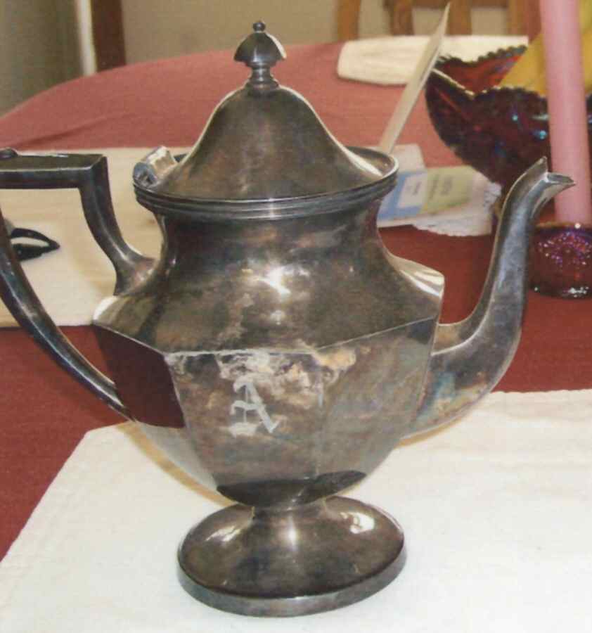 12258 (Silverplate, Hollowware) Teapot by Hartford Sterling Co-1