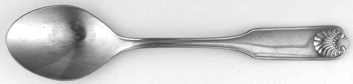 HPX3 (Stainless) Place/Oval Soup Spoon by Hepp-1