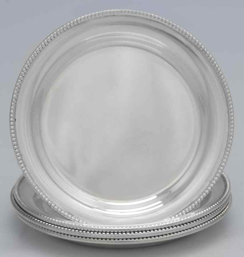 73 (Sterling, Hollowware) Nut Dish - Set of 4 by John Hasselbring-1