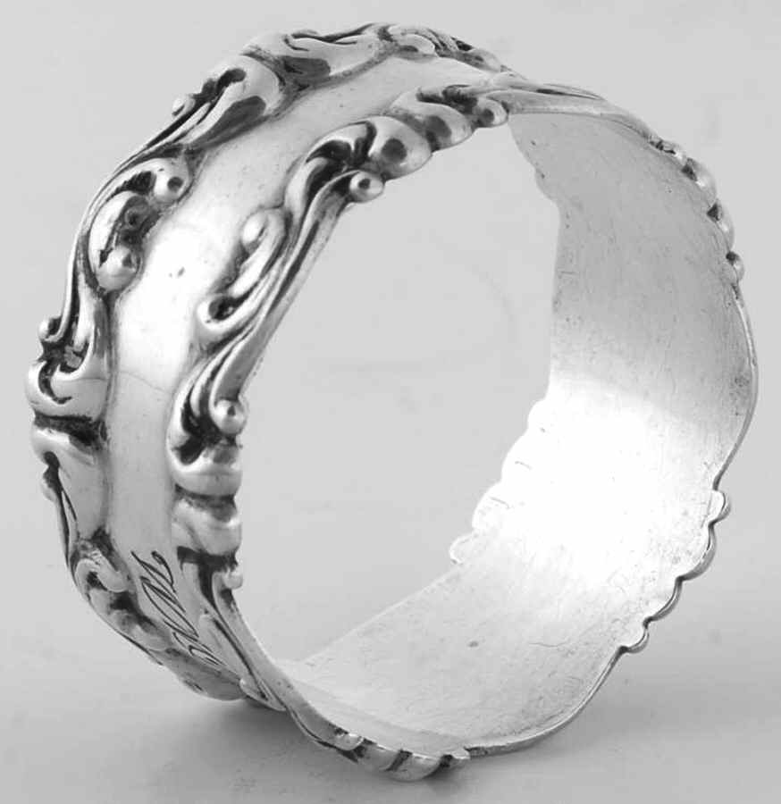 76 (Sterling, Hollowware) Napkin Ring by Hartford Sterling Co-1