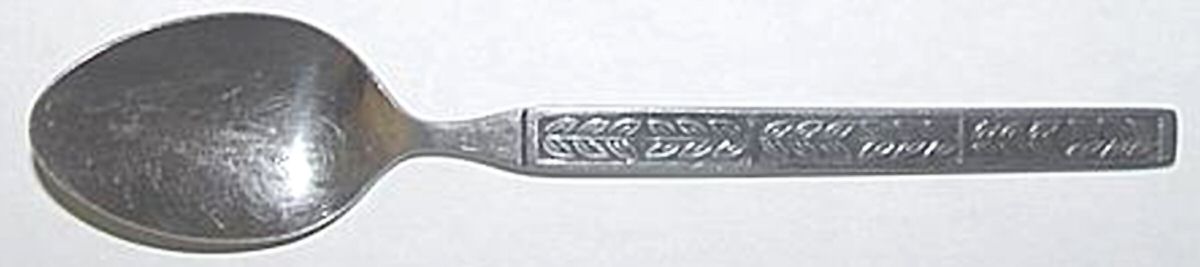 Norwood (Stainless-Leaves) Teaspoon by Hanford Forge-1