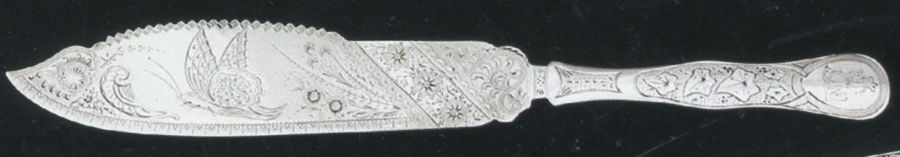 HHB4 (Coin) Solid Bright Cut Cake Saw by Hall,Hewson &Brower-1