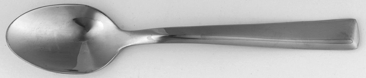 Cross Bay Mirror (Stainless) Teaspoon by Hampton Silversmiths-1