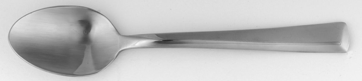 Cross Bay Mirror (Stainless) Place/Oval Soup Spoon by Hampton Silversmiths-1