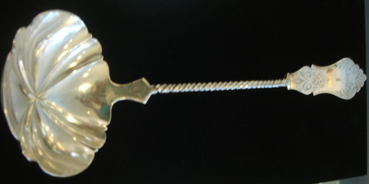 HHB5 (Coin) Solid Soup Ladle by Hall,Hewson &Brower-1