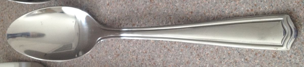 HSV184 (Stainless) Teaspoon by Hampton Silversmiths-1