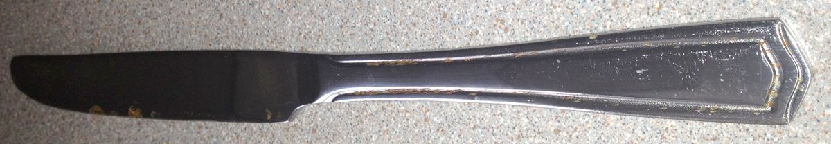 HSV184 (Stainless) New French Hollow Knife by Hampton Silversmiths-1
