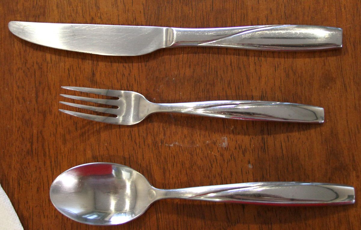 HSV185 (Stainless) Fork by Hampton Silversmiths-1