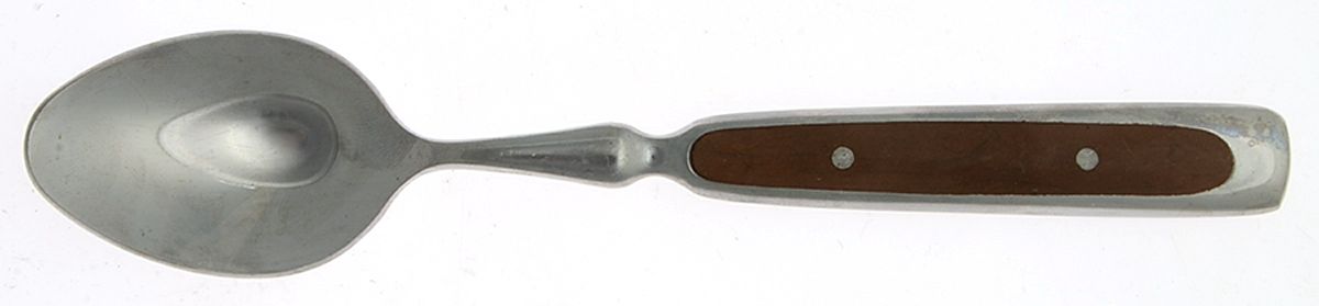 Cafe-Brown Wood Teaspoon by Hampton Silversmiths-1