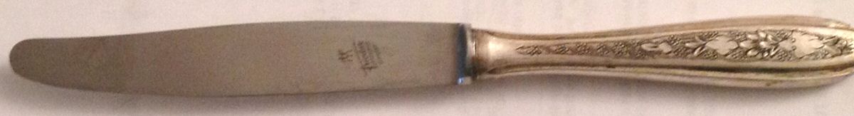 HEN74 (Silverplate) Modern Hollow Knife by J A Henckels (Zwilling)-1
