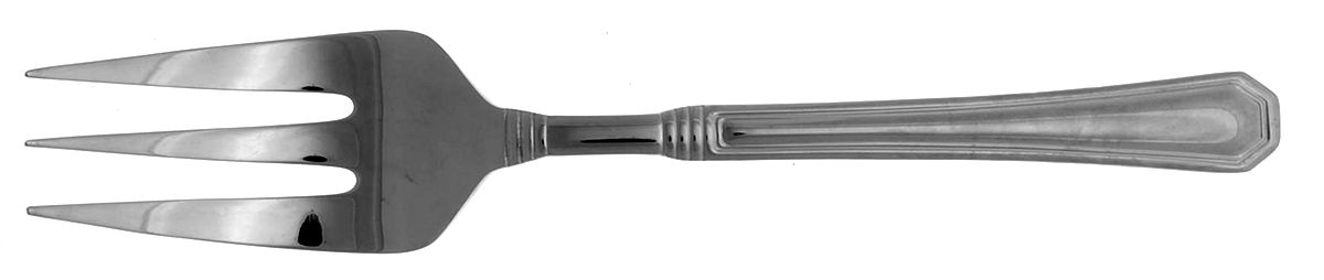 Monumentale (Stainless) Medium Solid Cold Meat Serving Fork by J A Henckels (Zwilling)-1