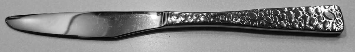 Pebble (Stainless) Modern Solid Knife by Hampton Silversmiths-1