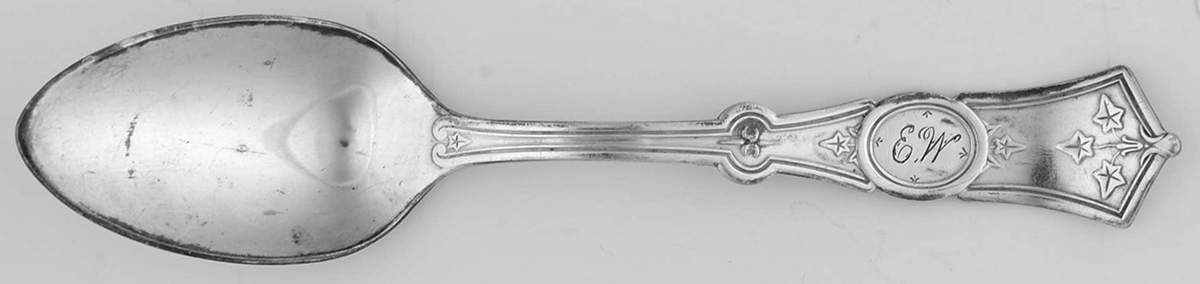 H1e5 (Coin) Teaspoon by Hall & Elton-1