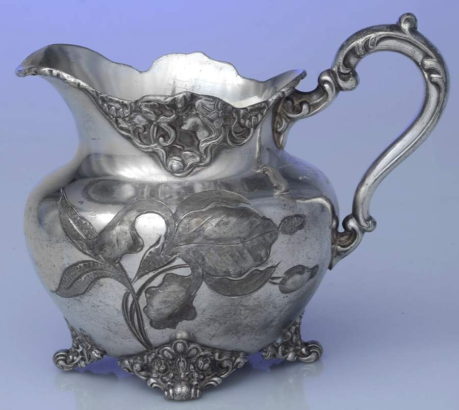 2245 (Silverplate, Hollowware) Creamer by Homan-1