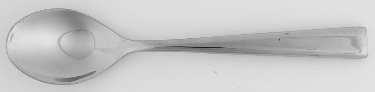 HSV193 (Stainless) Place/Oval Soup Spoon by Hampton Silversmiths-1