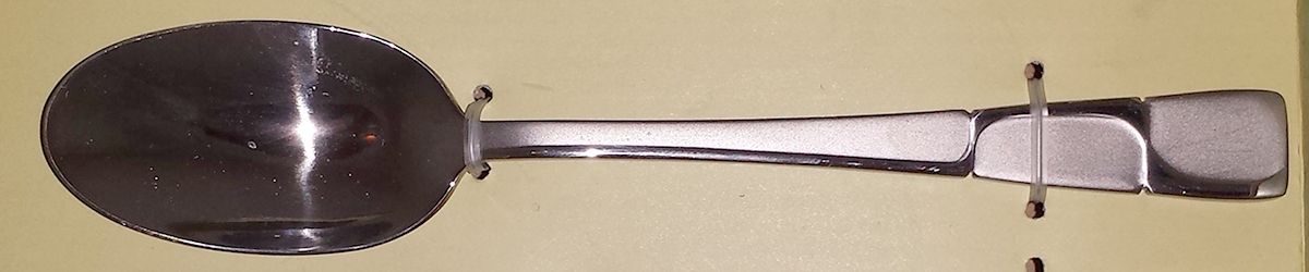 HSV197 (Stainless) Place/Oval Soup Spoon by Hampton Silversmiths-1