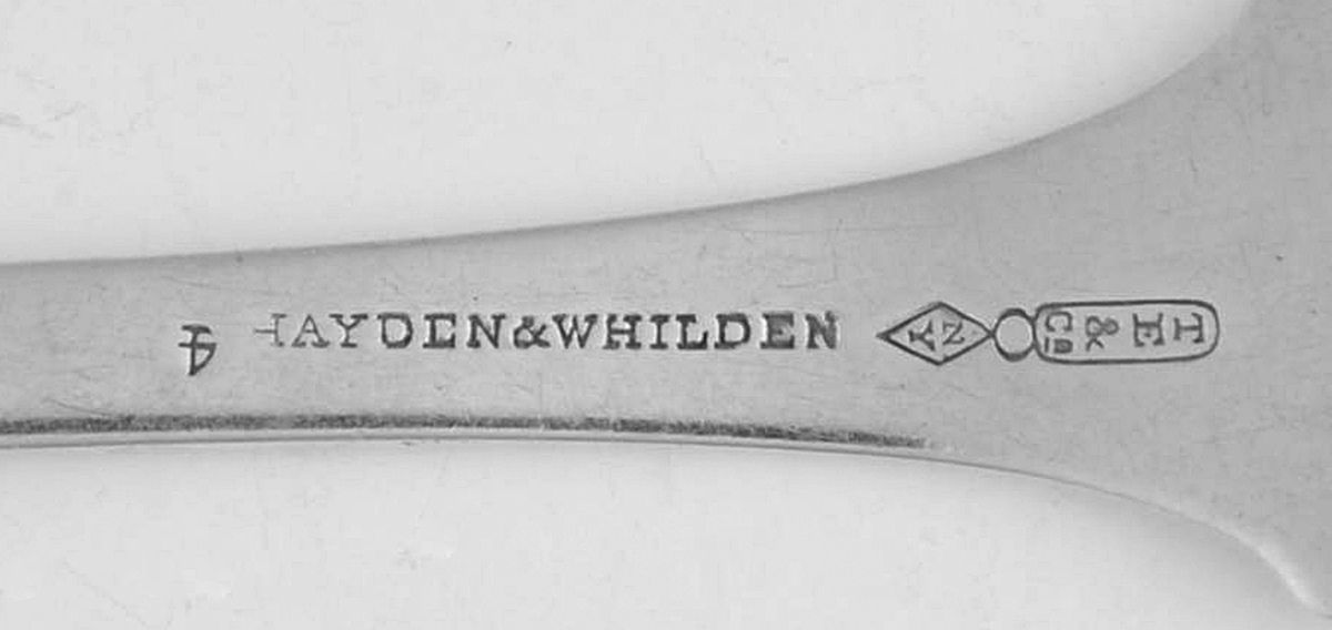 Coin Silver Flatware Tablespoon (Serving Spoon) by Hayden & Whilden-5
