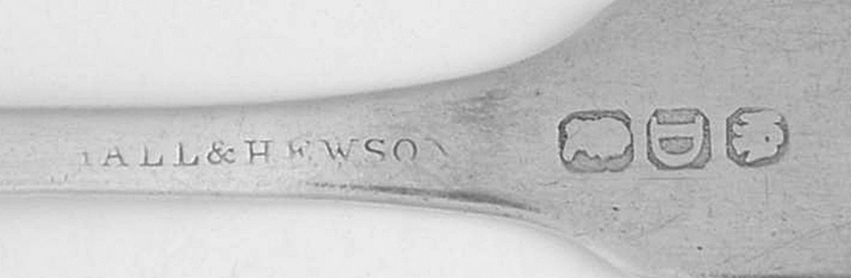 Coin Silver Flatware Five O'Clock Teaspoon by Hall & Hewson-3