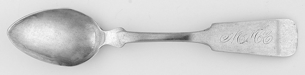 Coin Silver Flatware Teaspoon by Hall & Hewson-1