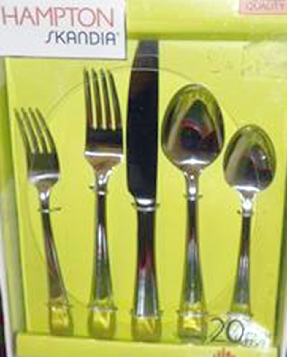 Bergen (Stainless) Fork by Hampton Silversmiths-1