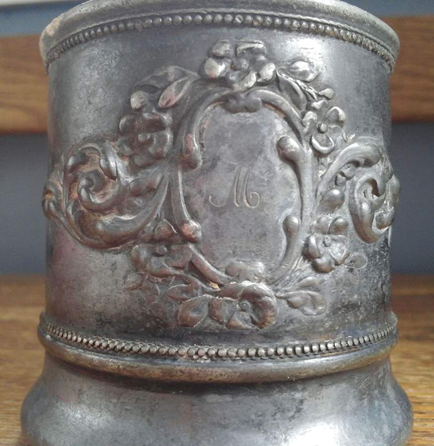 762 (Silverplate, Hollowware) Baby Cup by Homan-1
