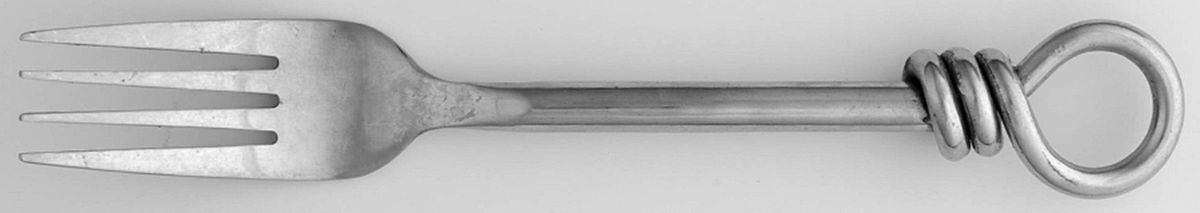 HAF24 (Stainless) Individual Salad Fork by Hanford Forge-1