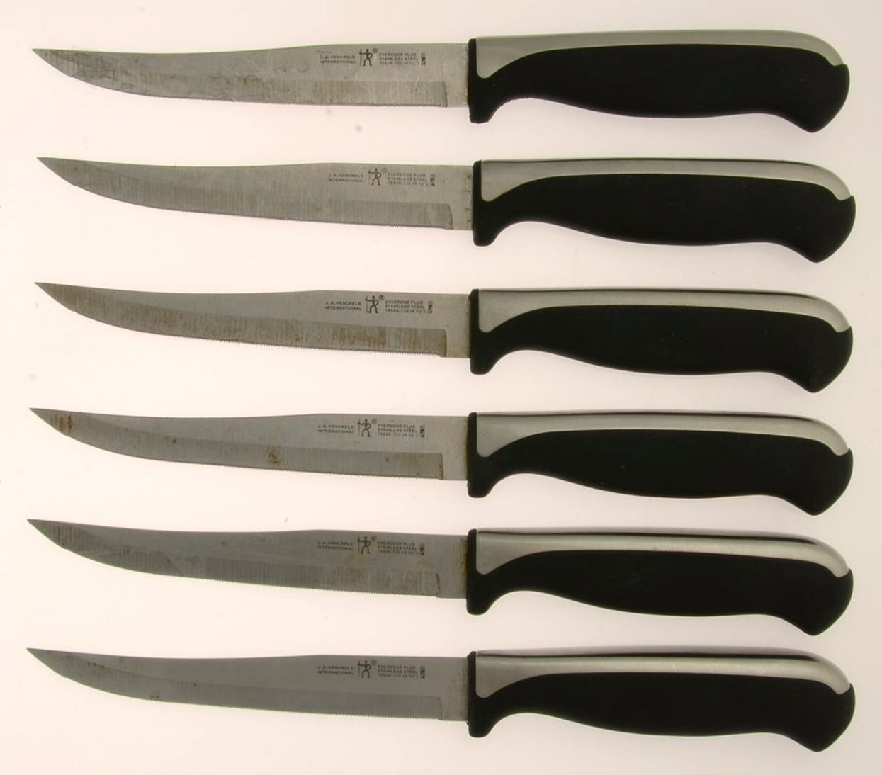 Stainless Flatware (Set of 6) Individual Steak Knife by J A Henckels (Zwilling)-1