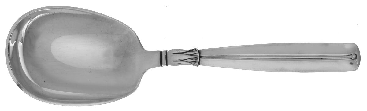 Lotus (Sterling) Tablespoon (Serving Spoon) by Horsens-1