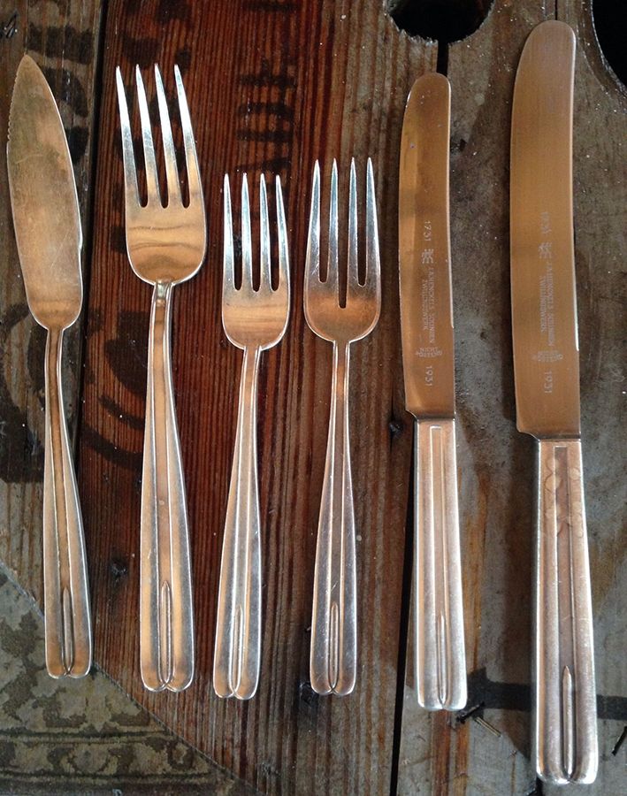 HEN81 (Silverplate) Individual Salad Fork by J A Henckels (Zwilling)-1