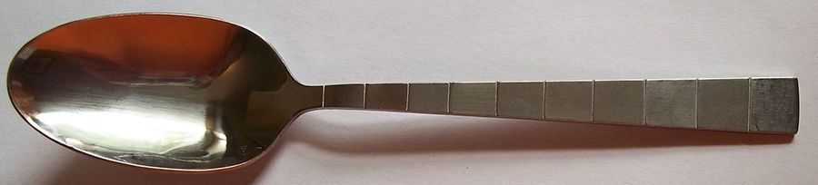 HSV210 (Stainless) Place/Oval Soup Spoon by Hampton Silversmiths-1