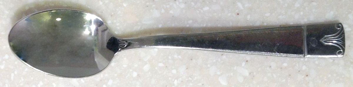 HSV216 (Stainless) Teaspoon by Hampton Silversmiths-1