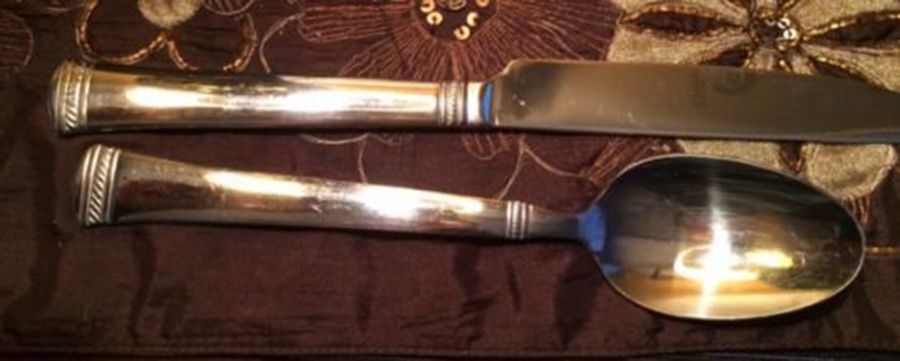 HSV217 (Stainless) Teaspoon by Hampton Silversmiths-1