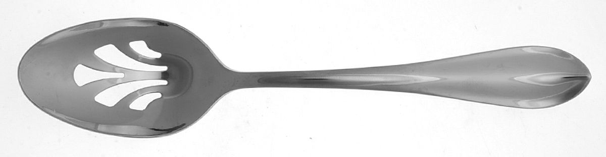 HSV223 (Stainless) Pierced Tablespoon (Serving Spoon) by Hampton Silversmiths-1