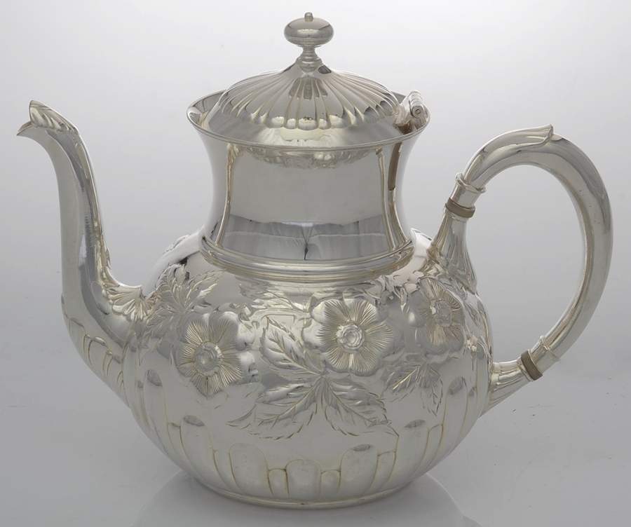 2402 (Silverplate, Hollowware) Teapot by Hartford-1