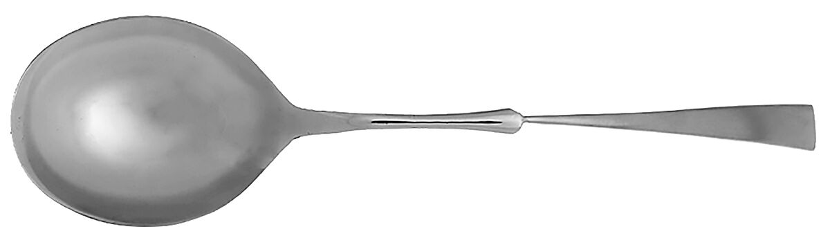 Bellasera Satin (Stainless) Casserole Spoon with Smooth Stainless Bowl HC by J A Henckels (Zwilling)-1