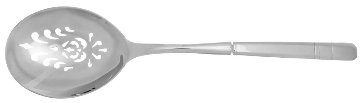 Madison Square (Stainless) Casserole Spoon with Pierced Stainless Bowl HC by J A Henckels (Zwilling)-1