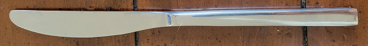 Darlene (Stainless) Modern Solid Knife by Hampton Silversmiths-1