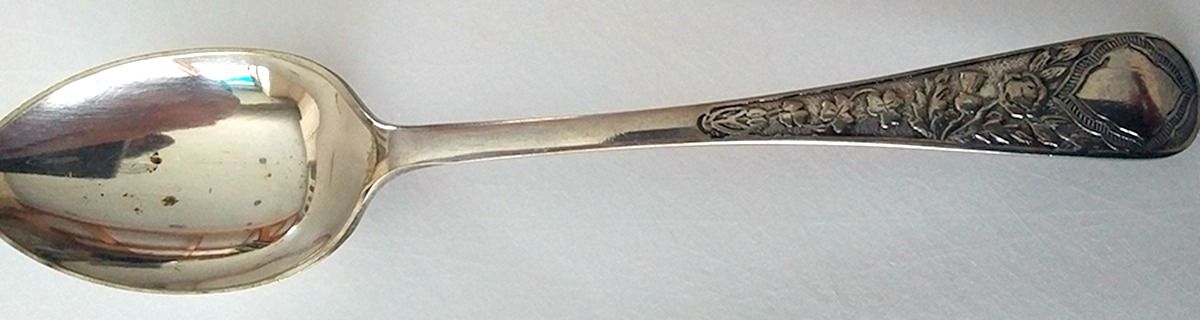 HTL2 (Silverplate) Five O'Clock Teaspoon by Hamilton, Laidlaw & Co-1